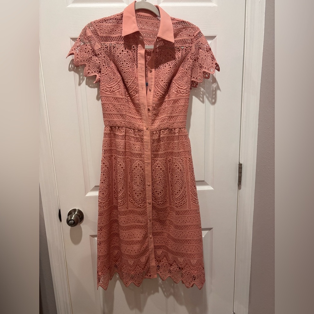 ANTONIO MELANI Pink Dress, Size 0